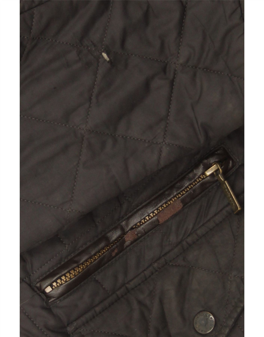 Barbour Mens Quilted Jacket UK 36 Small Black