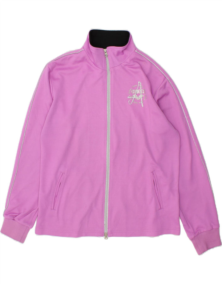 ARENA Womens Tracksuit Top Jacket UK 18 XL Pink Vintage Arena and Second-Hand Arena from Messina Hembry 