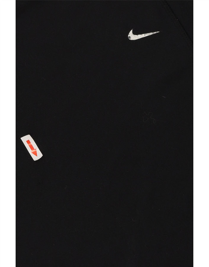 Nike Mens Dri Fit T-Shirt Top Small Black Polyester