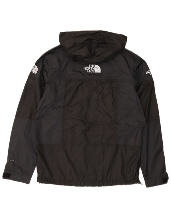 The North Face Giacca antipioggia con cappuccio grafica unisex da uomo UK 32 2XS Nylon nero