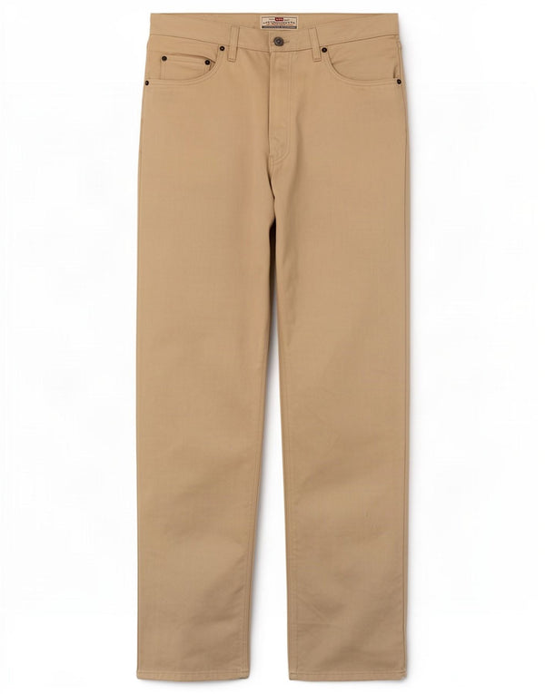 Levi's Herren 448 Straight Casual Hose W36 L34 Beige Baumwolle