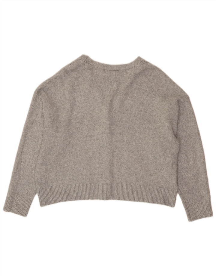 Pulover cardigan supradimensionat pentru femei Marks & Spencer UK 14 gri mediu