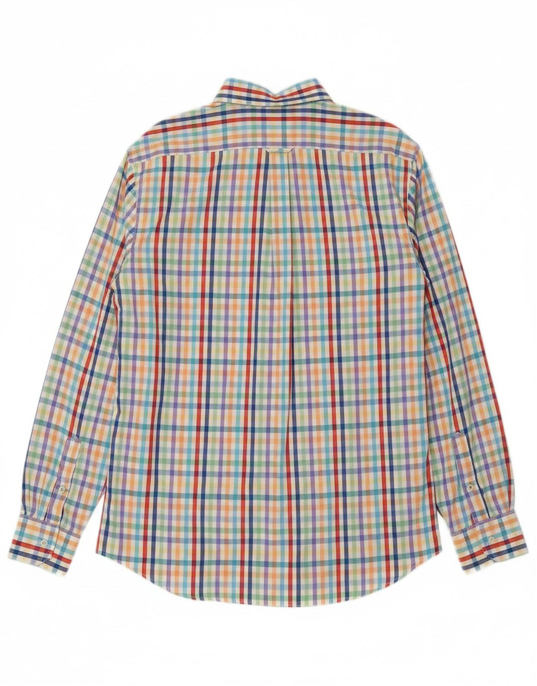 IZOD Mens Shirt XL Multicoloured Check Cotton Vintage Izod and Second-Hand Izod from Messina Hembry 