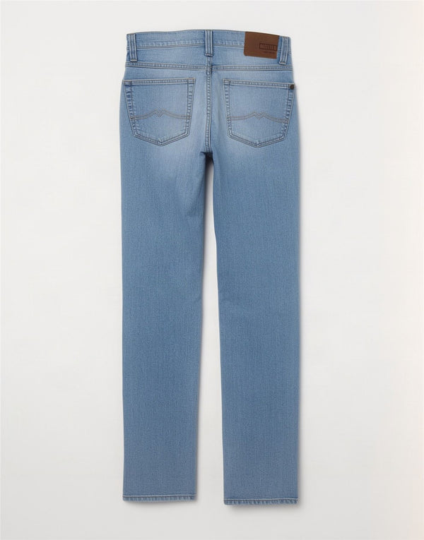 Mustang Mens Tramper Straight Jeans W33 L34 Blue Cotton