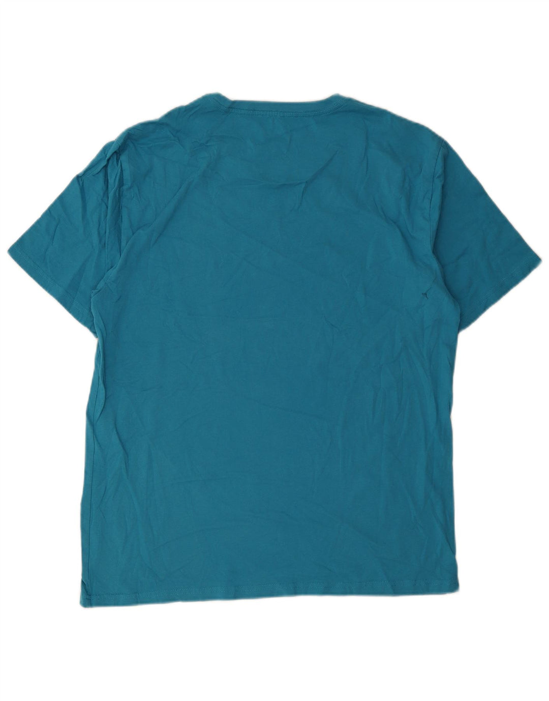 Hurley Mens Graphic T-Shirt Top Large Blue Cotton