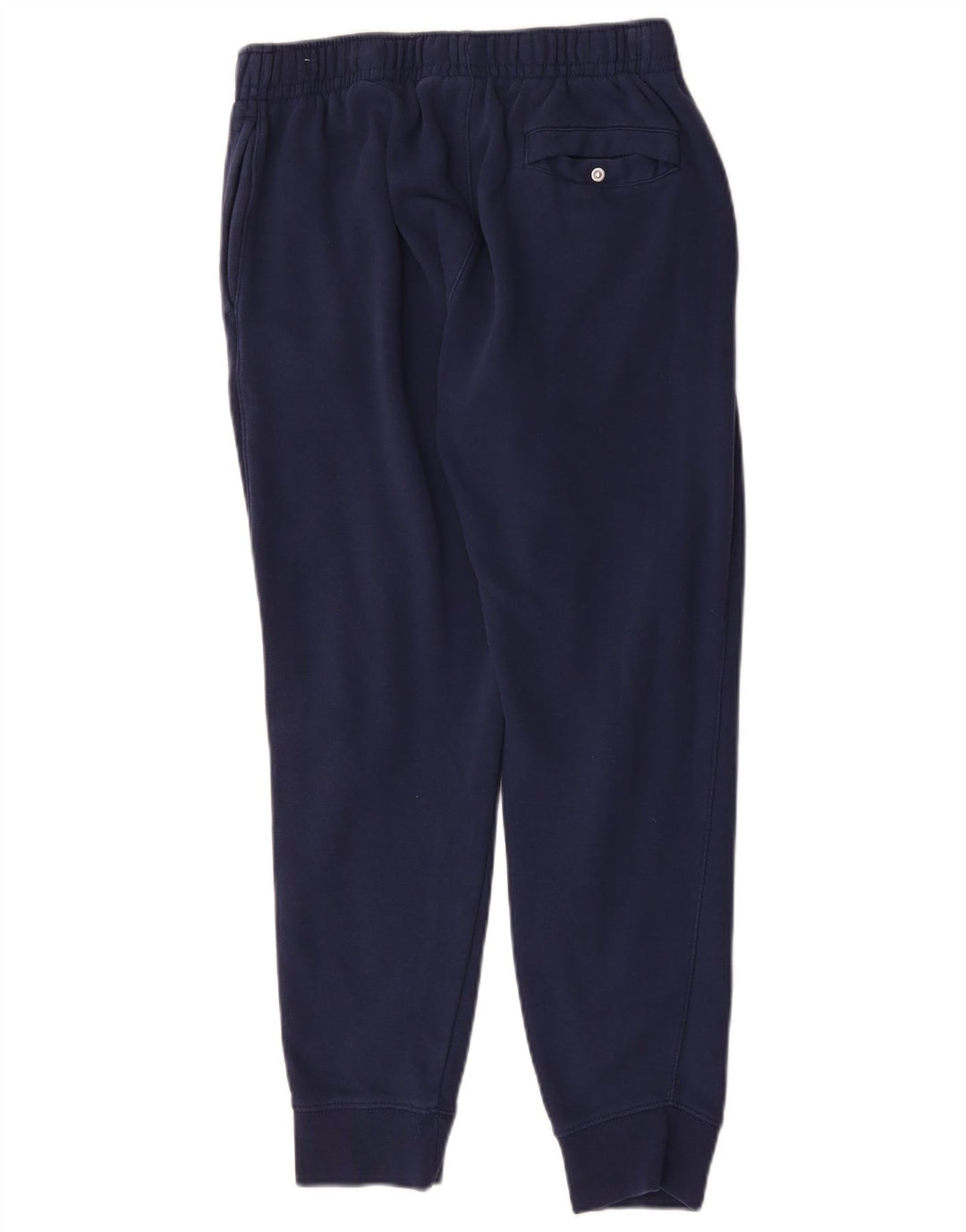 Nike Mens Tracksuit Trousers Joggers Medium Navy Blue Cotton