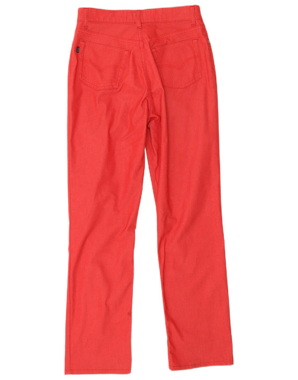 Calça feminina reta casual Armata Di Mare W30 L29 algodão vermelho
