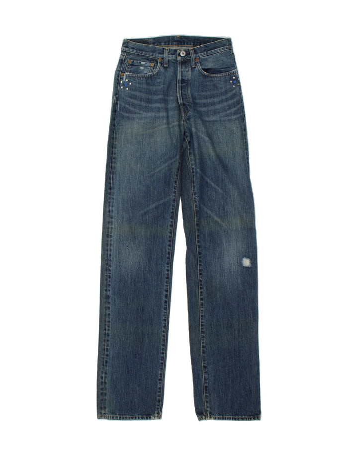 REPLAY Womens Straight Jeans W30 L34  Blue Vintage Replay and Second-Hand Replay from Messina Hembry 