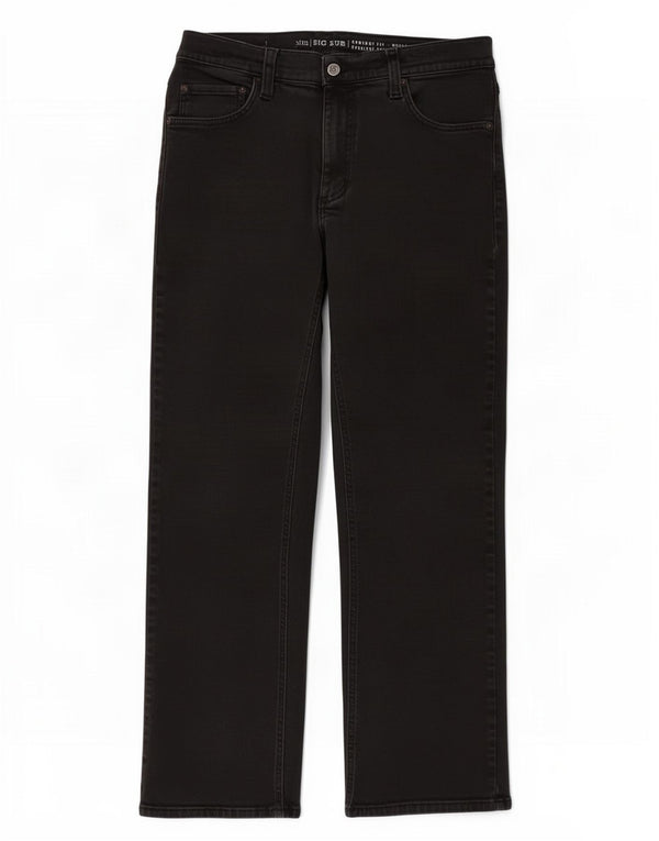 Jeans dritti vestibilità comoda da donna Mustang W35 L32 cotone nero