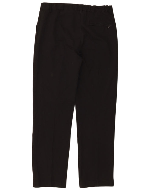Marks & Spencer Boys ίσιο παντελόνι Chino 15-16 ετών W32 L29 μαύρο