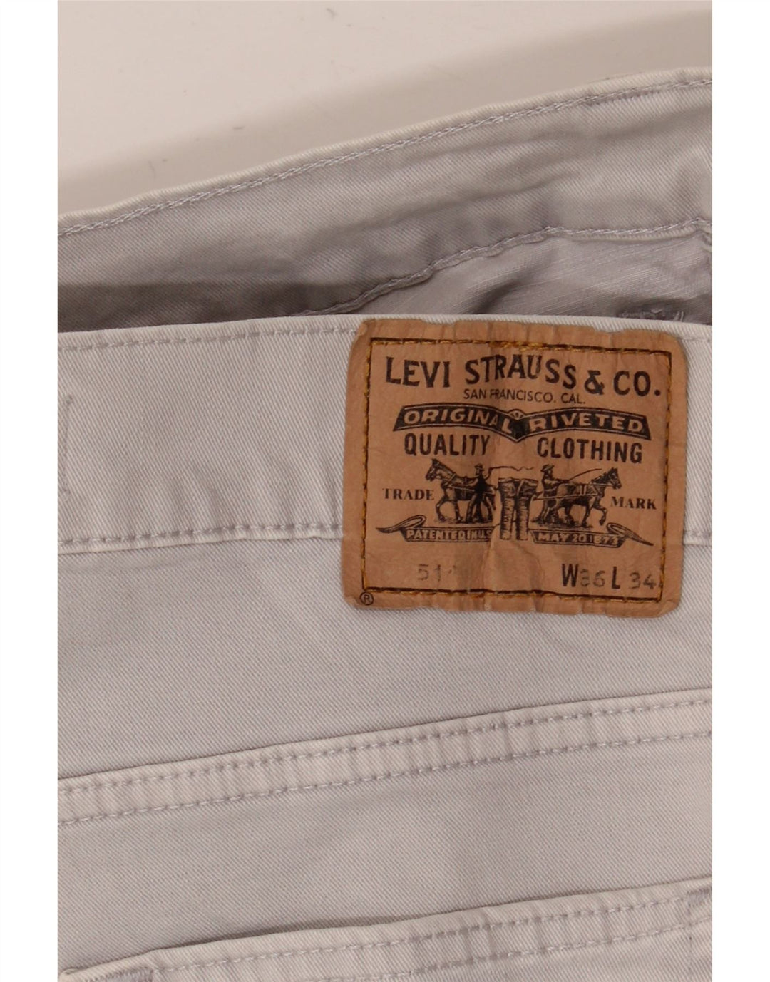 Levi's muške 511 uske traperice W36 L24 sive