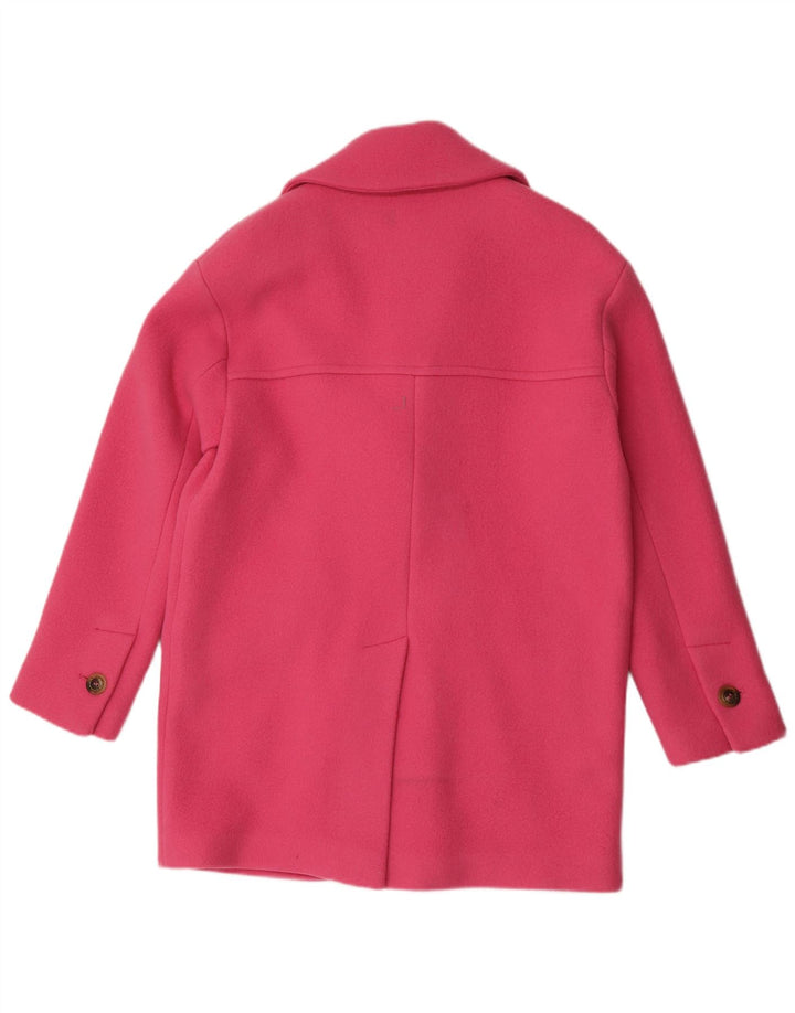 Cappotto doppiopetto oversize da donna Pinko UK 6 XS lana rosa