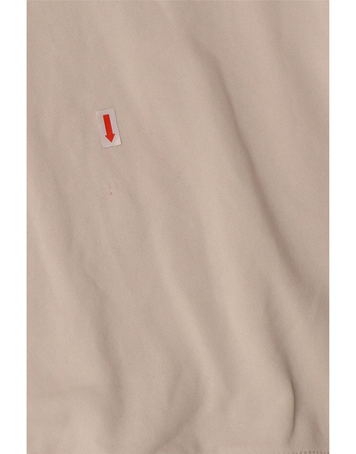 GAP Mens Graphic Sweatshirt Jumper XL White Cotton