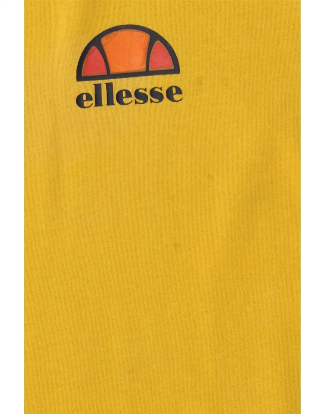 Muška majica kratkih rukava Ellesse Srednje žuti pamuk