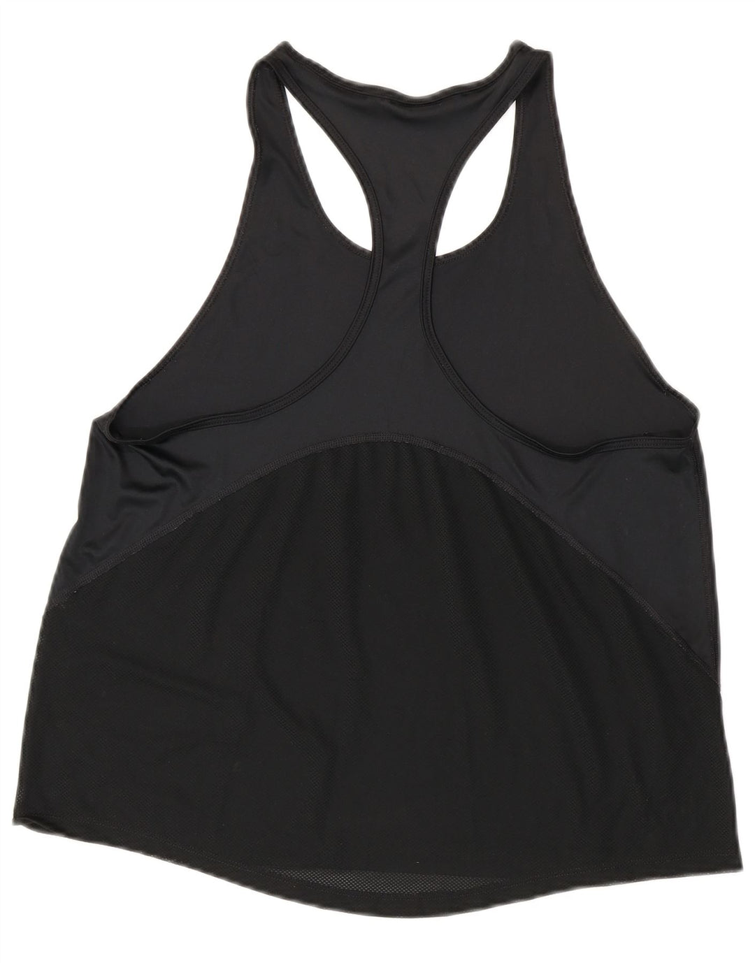 NIKE Womens Dri Fit Vest Top UK 14 Large Black