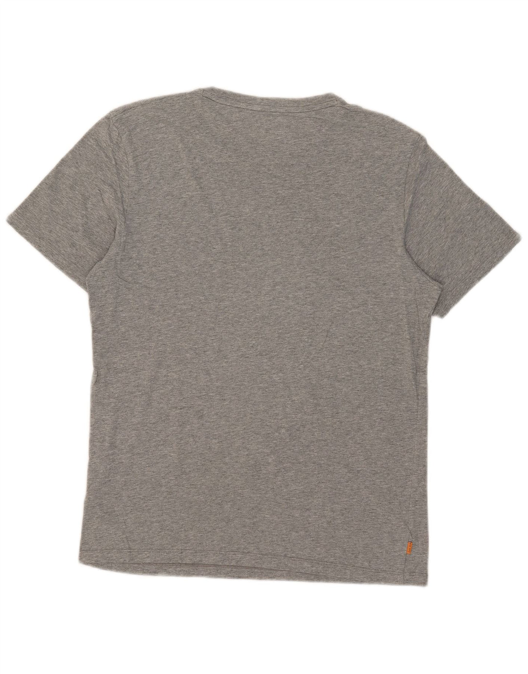 Timberland Herre Regular Fit grafisk T-shirt top mellemgrå bomuld