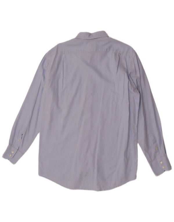 Lacoste Mens Shirt Size 40 Medium Blue