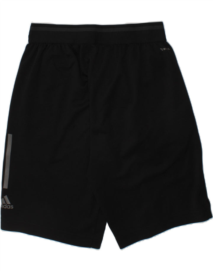 ADIDAS Boys Climacool Sport Shorts 11-12 Years  Black Polyester Vintage Adidas and Second-Hand Adidas from Messina Hembry 