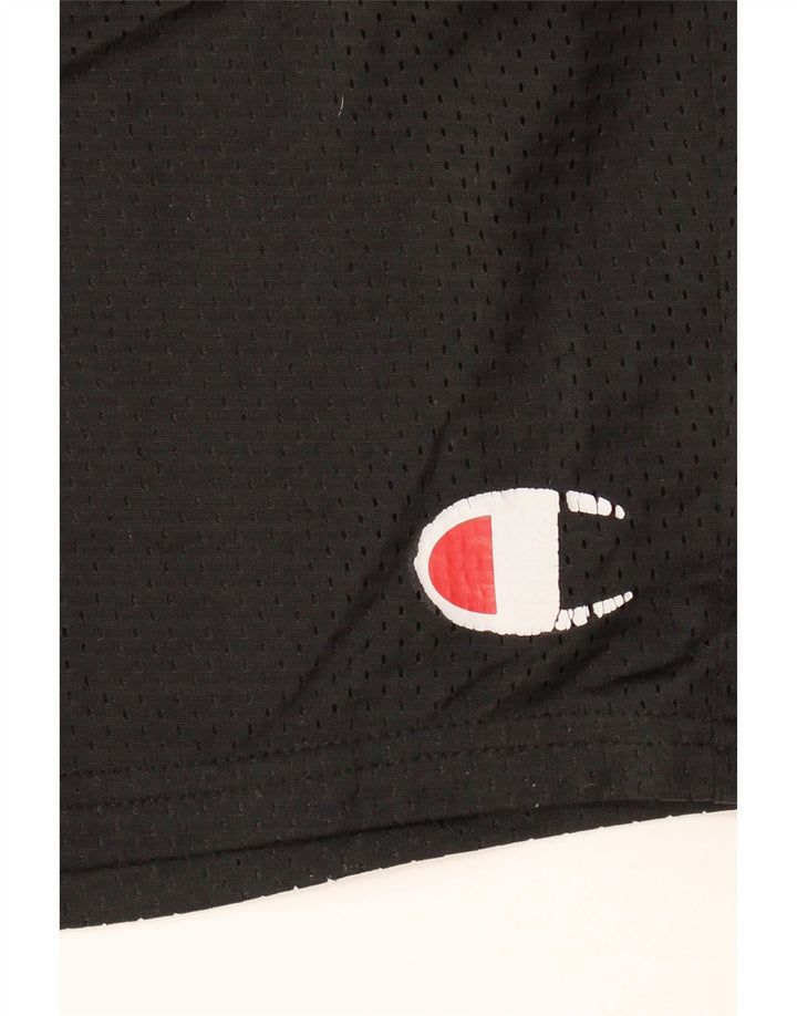 CHAMPION Boys Sport Shorts 7-8 Years  Black Vintage Champion and Second-Hand Champion from Messina Hembry 