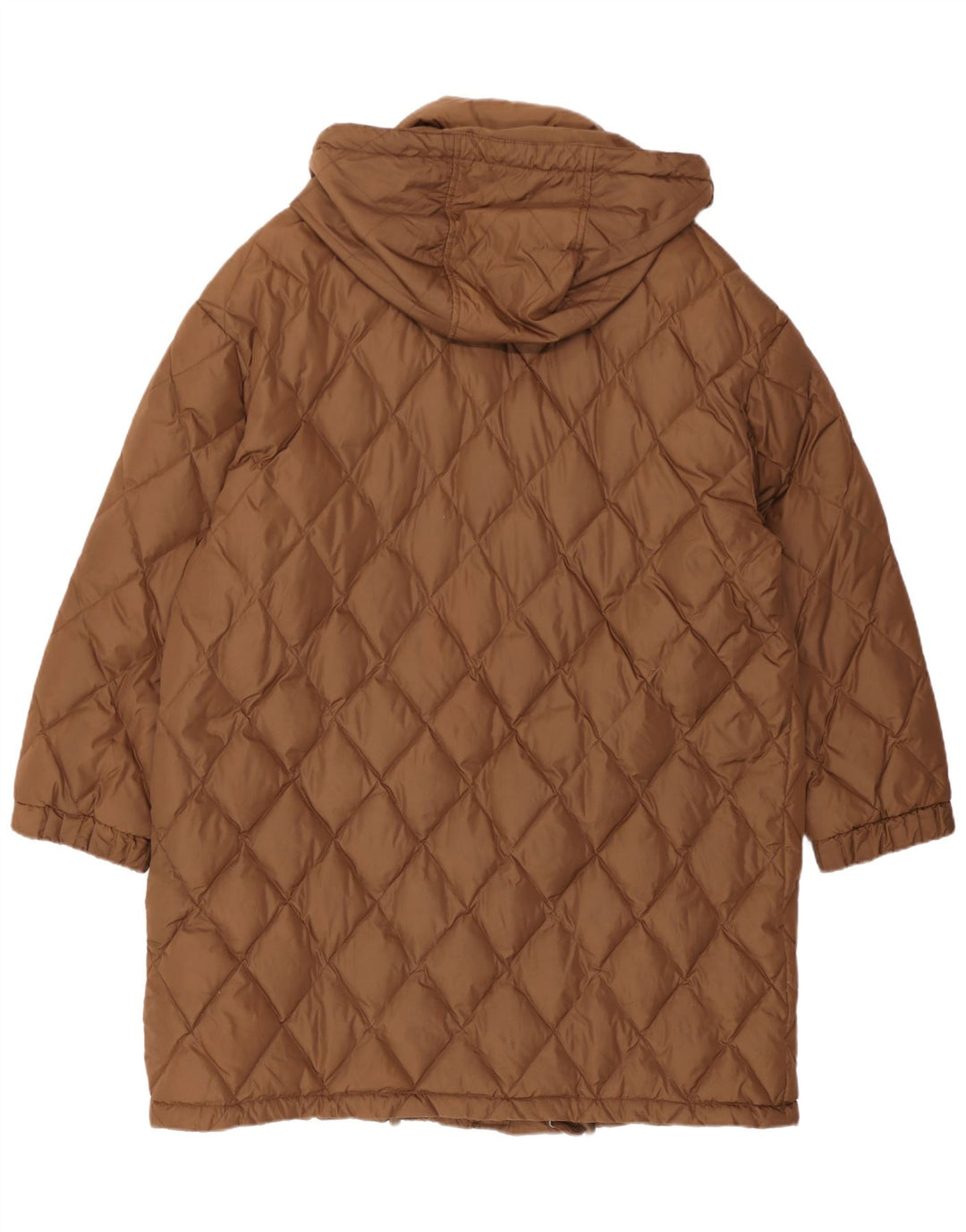 Cappotto trapuntato con cappuccio da donna Fila IT 48 XL Marrone Poliammide