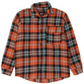Zara Mens Overshirt Shirt Medium Multicoloured Check Cotton