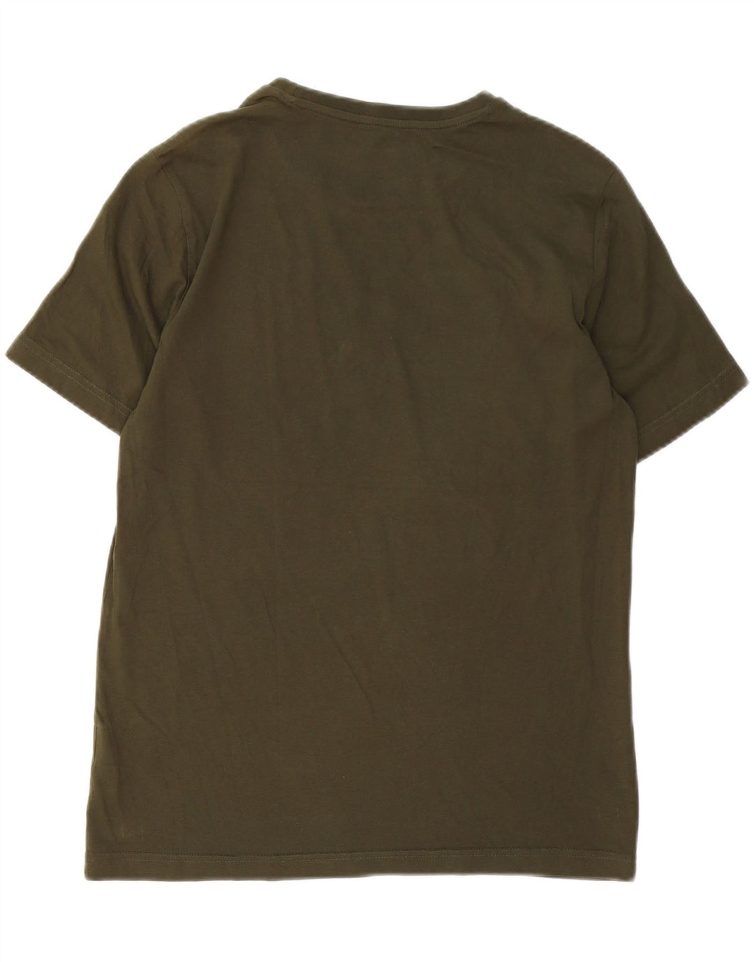 PUMA Mens Graphic T-Shirt Top Small Green Cotton