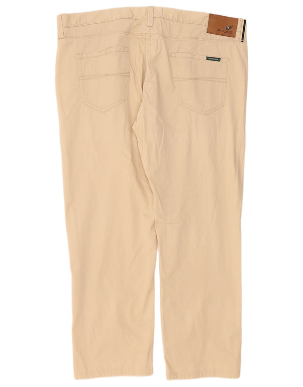 Henry Cottons Damen Slim Fit Freizeithose W40 L27 Beige Baumwolle
