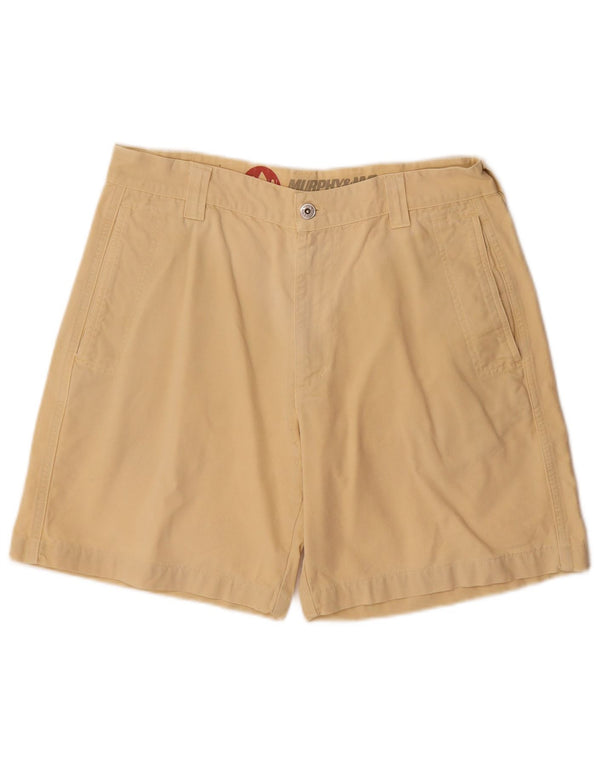 Murphy & Nye Short Chino Homme W34 Grand Coton Beige