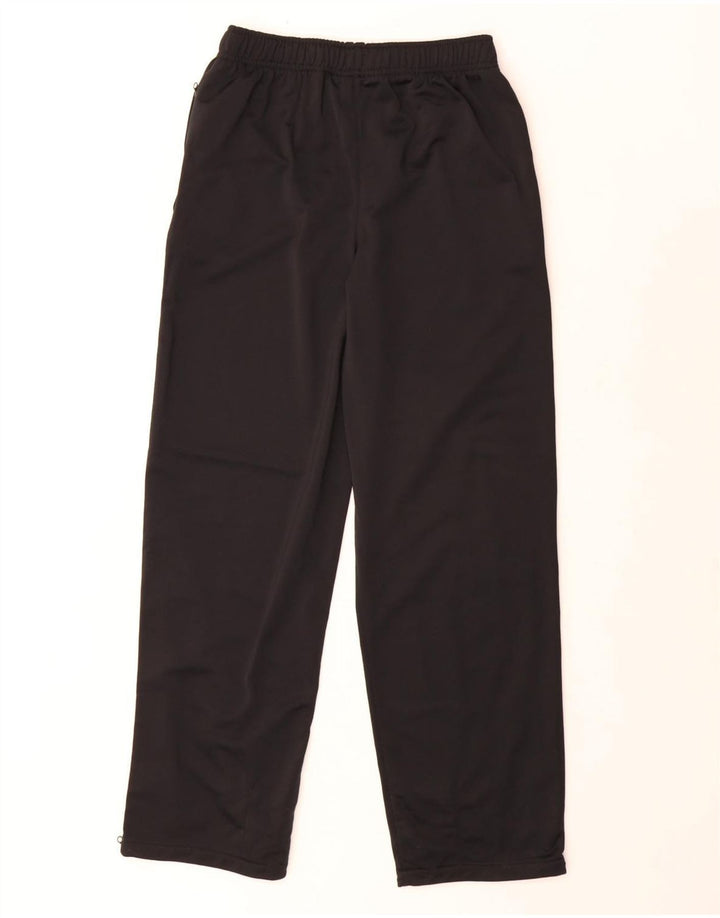NIKE Boys Dri Fit Tracksuit Trousers 12-13 Years Large Black Polyester