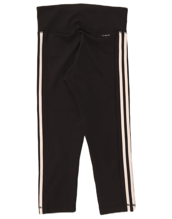 Adidas Climalite Leggings UK 8/10 Petit Noir Polyester