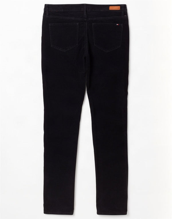 Γυναικείο κοτλέ παντελόνι Tommy Hilfiger Slim Fit US 6 W28 L31 Navy Blue