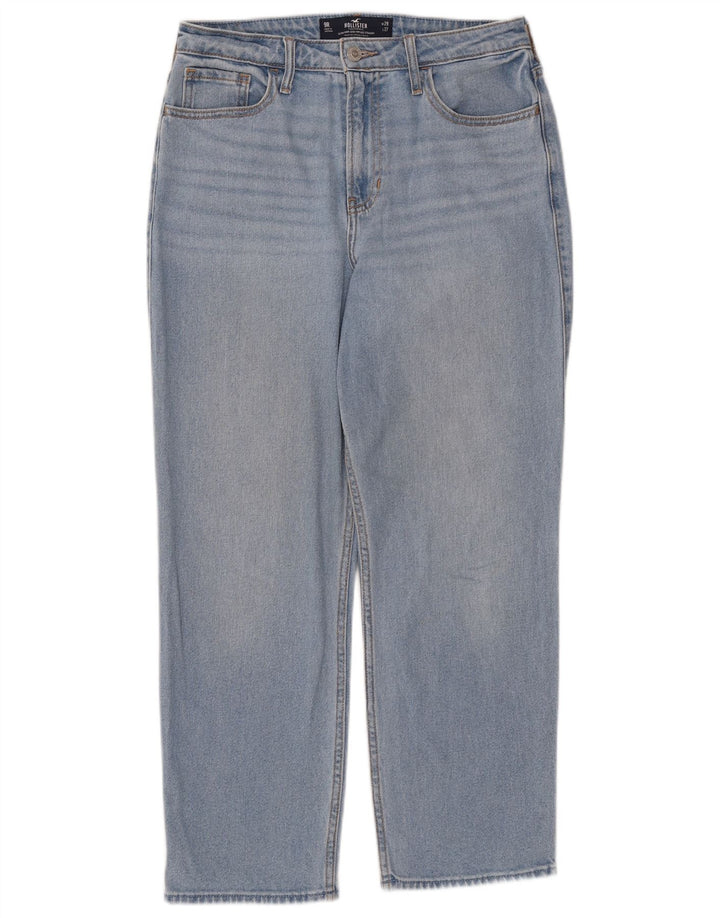 SUPERDRY lige damejeans W29 L27 blå bomuld