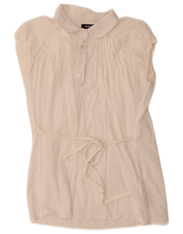 Max & Co. Womens Blouse Top UK 14 Large White