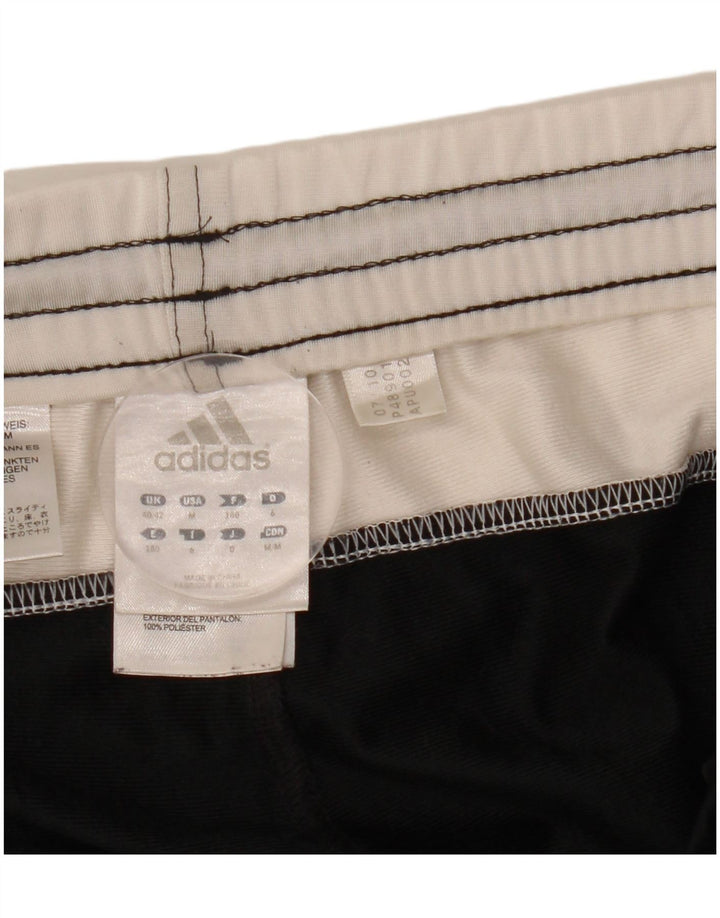 Adidas Mens Tracksuit Trousers UK 40/42 Medium Black Colourblock Polyester