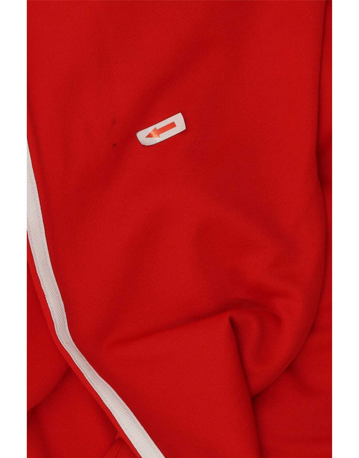 Ανδρικό πουλόβερ Adidas με φερμουάρ XL Κόκκινο πολυεστέρα
