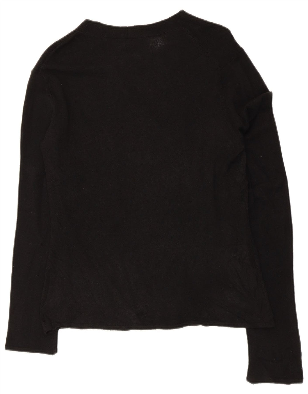 Mossimo Dame Top Langærmet UK 14 Stor Sort Akryl