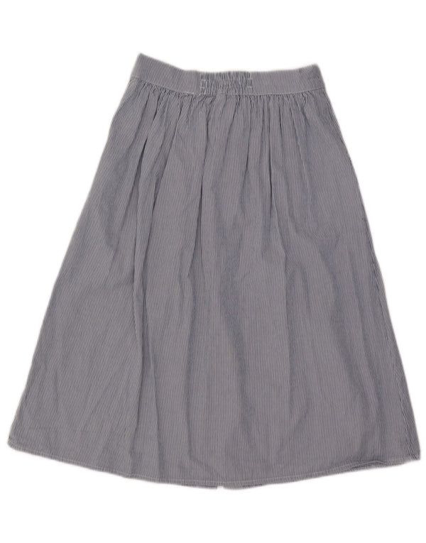 Gonna a trapezio da donna Kiabi IT 34 2XS W23 Cotone gessato blu