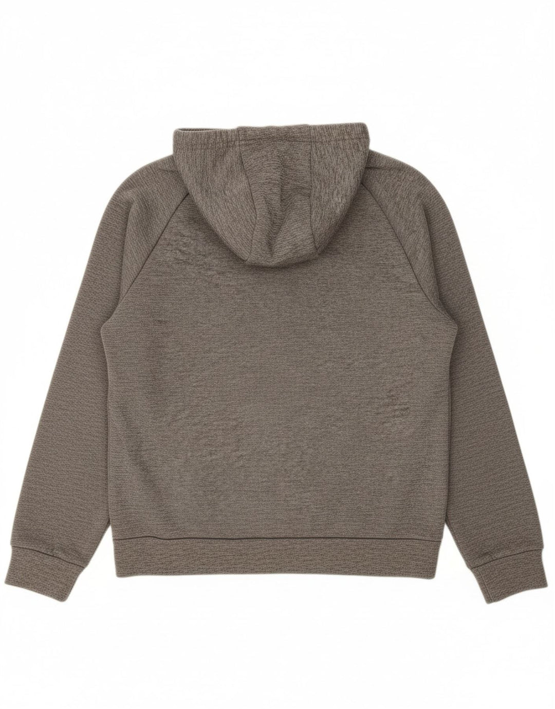 NIKE Mens Therma-Fit Hoodie Jumper Medium Grey Polyester