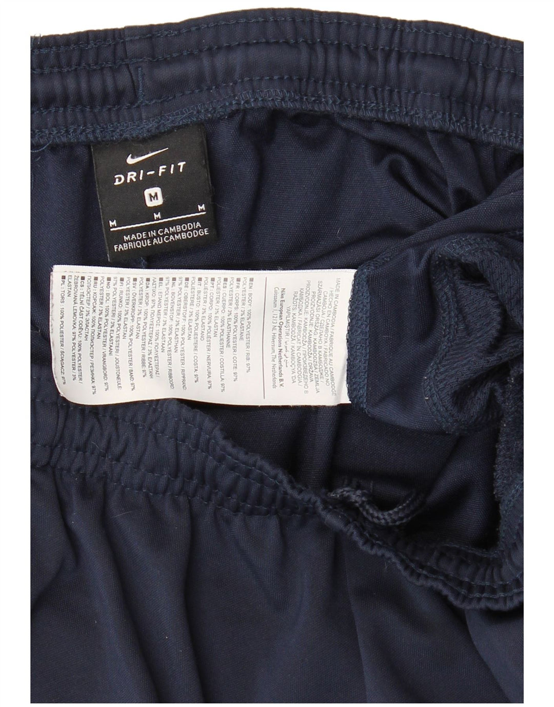 NIKE Herre Dri Fit træningsdragt Bukser Medium Marineblå Polyester