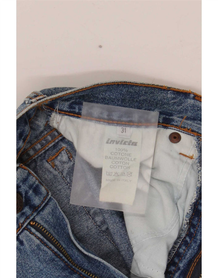 Invicta Womens Tapered Jeans W31 L28 Blue Cotton
