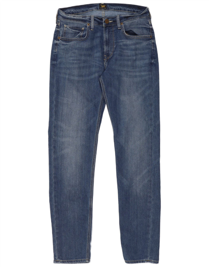 Lee Mens Arvin Slim Jeans W30 L32 Blue Cotton
