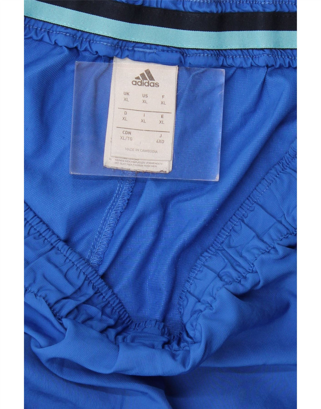 Adidas Mens Sport Shorts XL  Blue Polyester