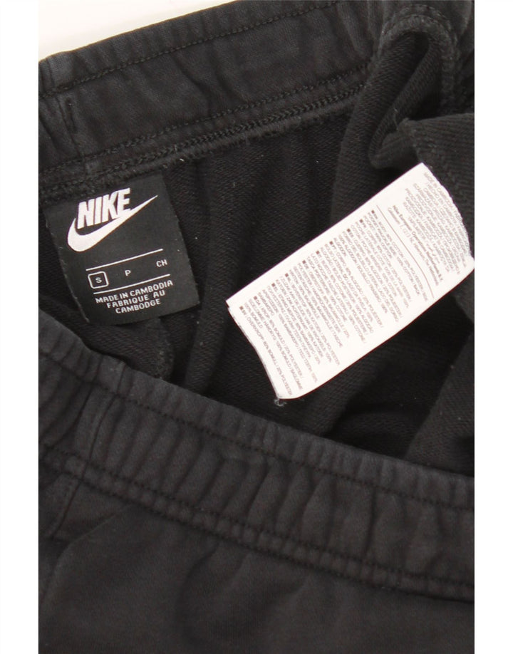 NIKE Mens Tracksuit Trousers Joggers Small Black Cotton Vintage Nike and Second-Hand Nike from Messina Hembry 