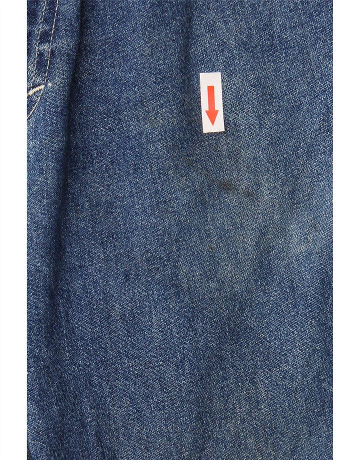 Gap Mens Carpenter Cargo Straight Jeans W32 L32 Blue Cotton