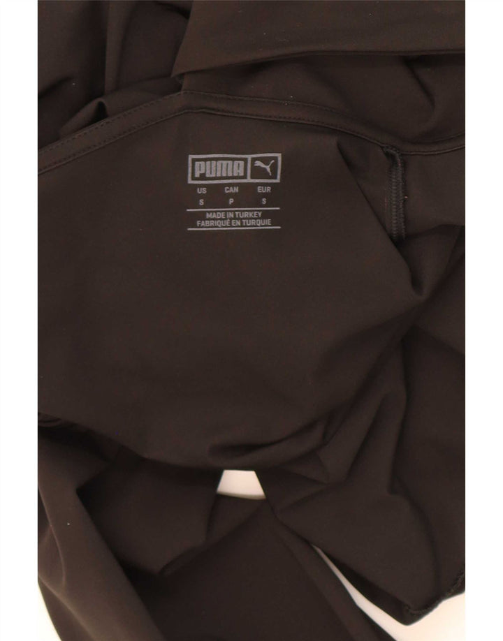 Damskie body na jedno ramię Puma UK 10, małe, czarne, poliestrowe