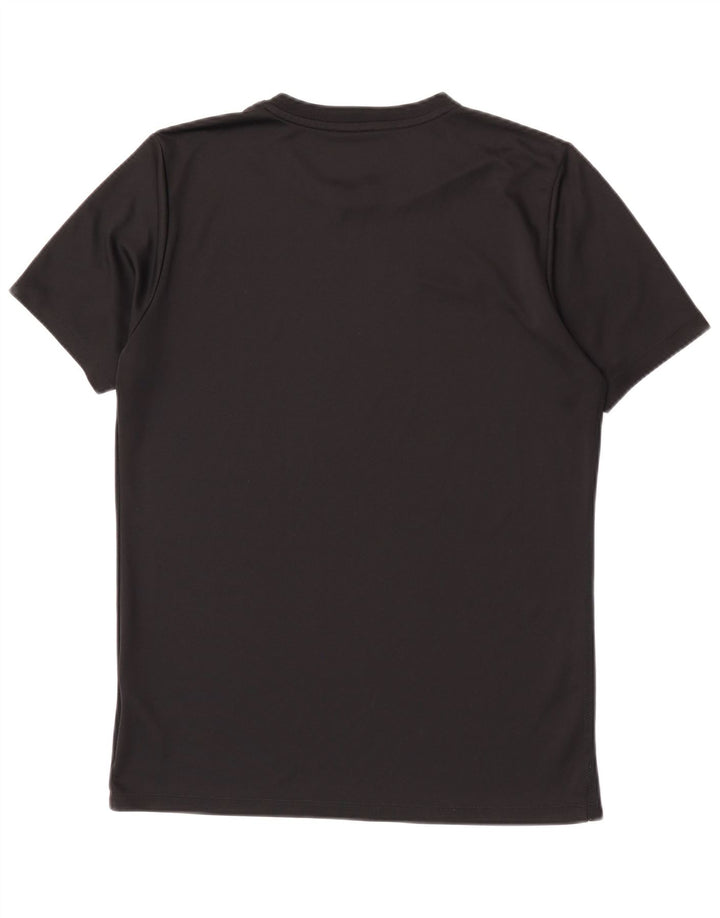 Nike Dri Fit T-shirt top til mænd, stor sort polyester