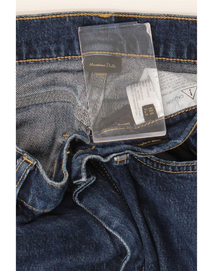 Massimo Dutti Womens Bootcut Jeans EU 36 XS W26 L31 Blue Cotton
