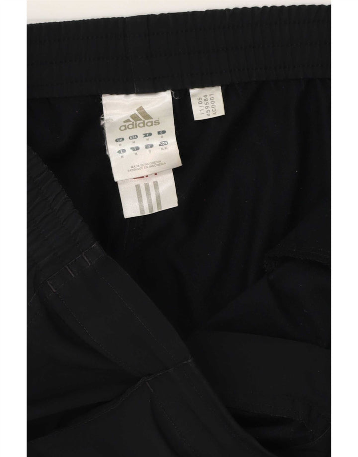 Pantaloncini Bermuda Adidas Cargo da uomo medi W34 poliestere nero
