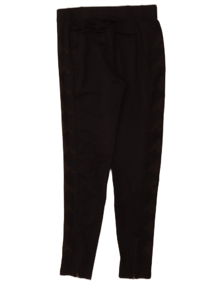 Kappa Graphic Leggings til kvinder UK 10 Small Black