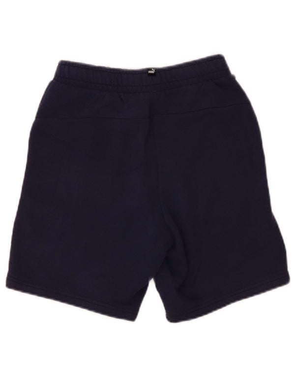 Puma Boys Sport Shorts 9-10 Years Navy Blue
